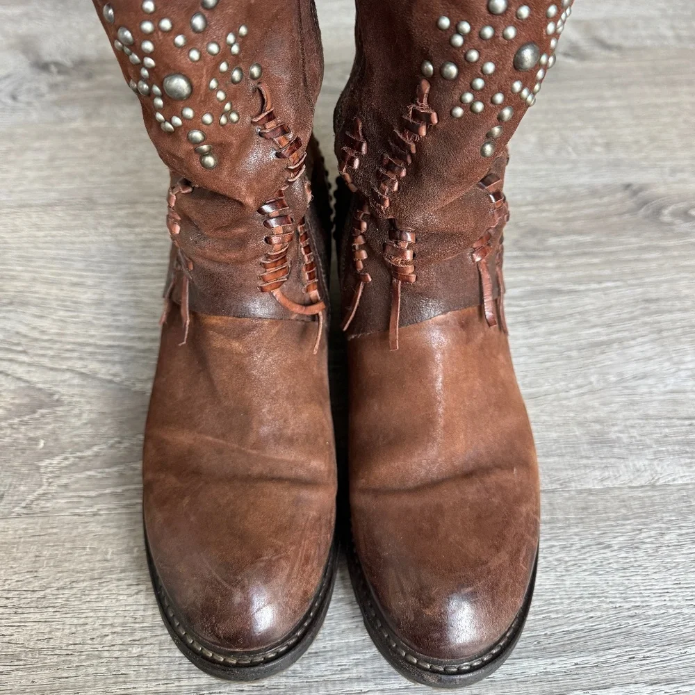 A.S. 98 Clein Studded Boots | Ladies Size 39 - Picture 5 of 11